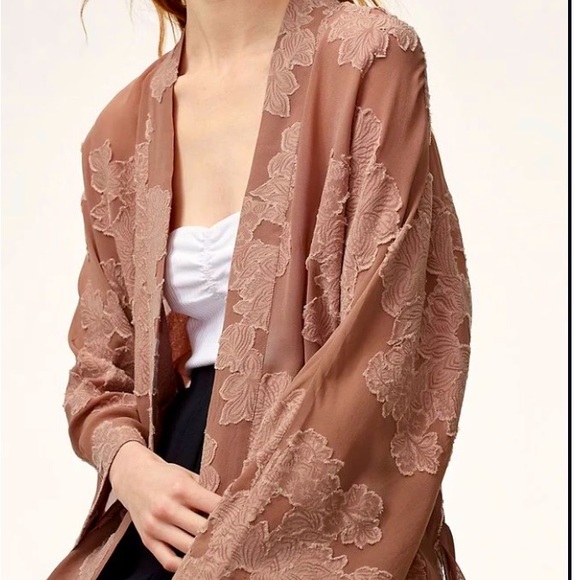 Wilfred Tops - Beautiful Wilfred Duster Kimono Robe, M